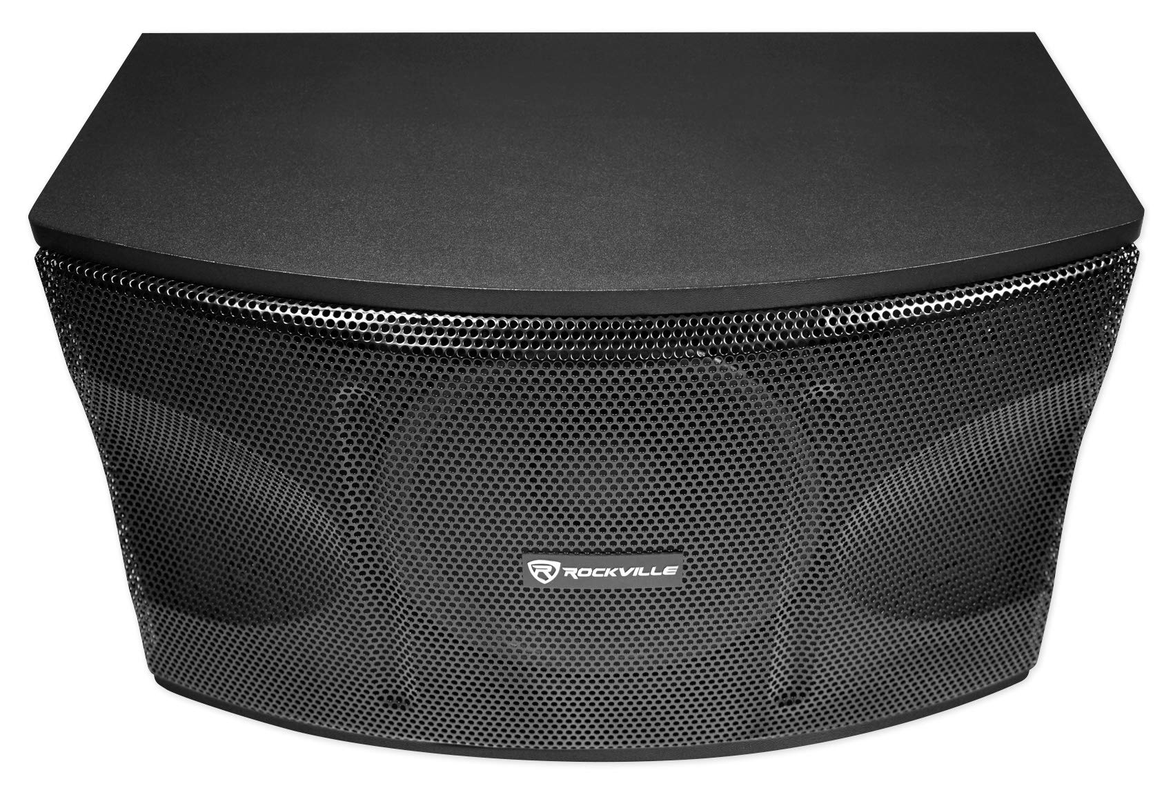 Rockville KPS80 8″ 3-Way Karaoke/Pro Speakers with Wall Brackets, Pair