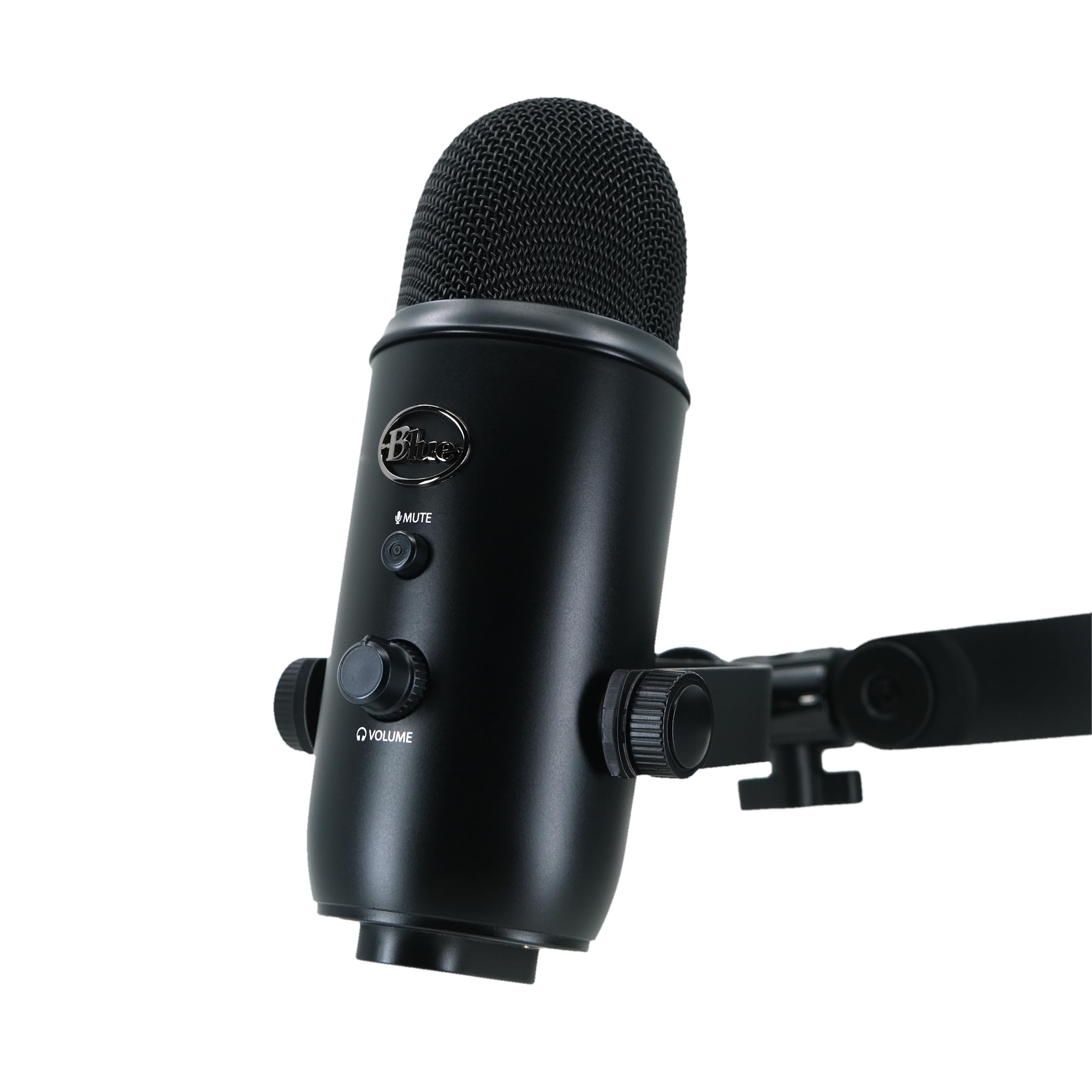 Desk Cookies Blue Yeti Microphone Mount 3/8″ Adapter, Boom Arm Attachment, Durable Mounting Threads, Microphone Holder, Slim Profile (Red)