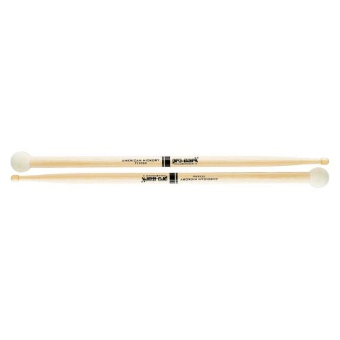 Promark Hickory TXSD5W Light Multi Percussion Stick, Wood tip, Felt Butt