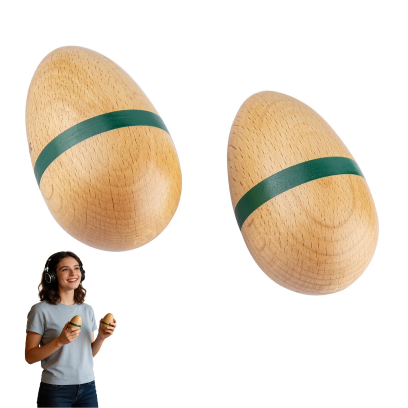 Ubblove Egg Shakers Musical Instruments: Hand Percussion Maracas for Adults
