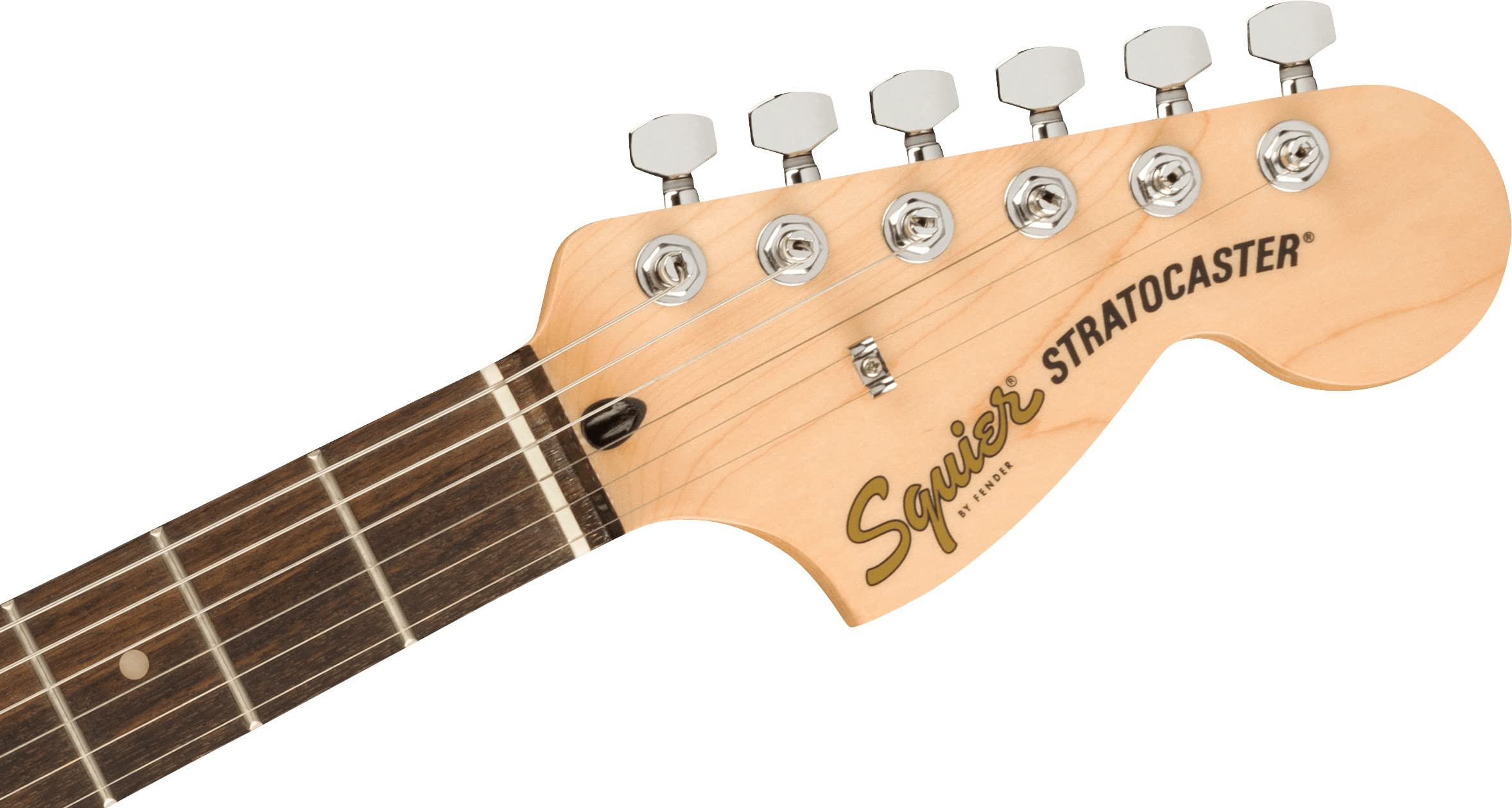 Squier Affinity Series FSR Stratocaster Electric Guitar, Natural, Laurel Fingerboard