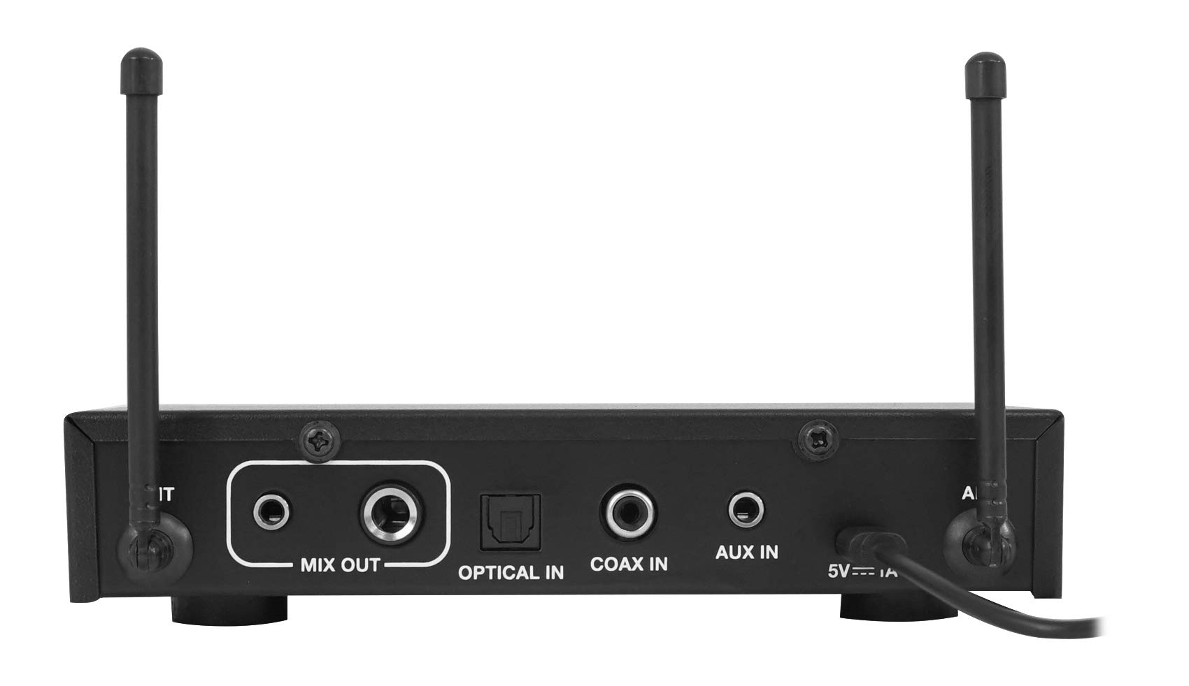 Rockville RKI60 Dual UHF Wireless Microphone Karaoke Interface and Mixer