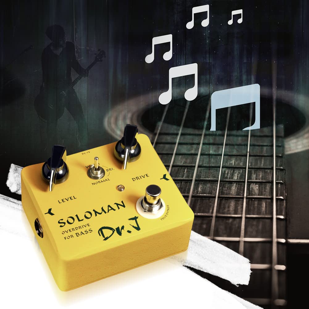 JOYO Bass Overdrive Pedal Effects from Rock to Metal Specially Design for Bassist High-end Edition Dr.J Series (D52)