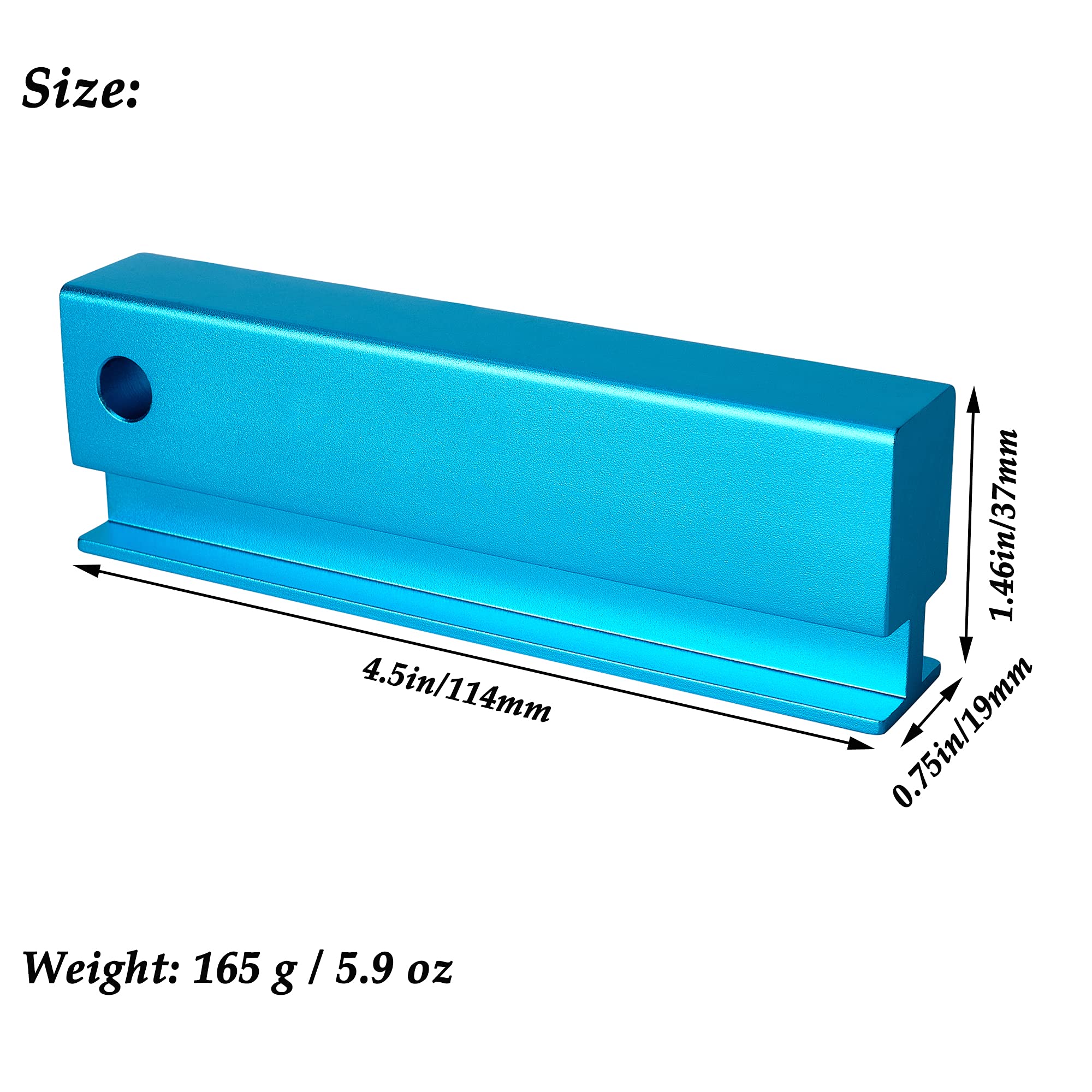 4.5 Inch Guitar Fret Understring Leveler, Fret Leveling Sanding Beam