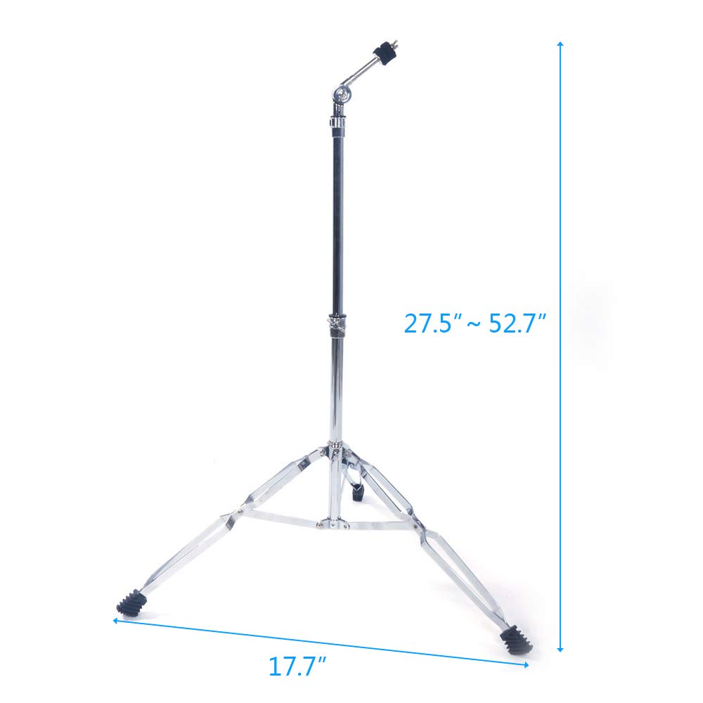 Ktaxon Cymbal Stand Adjustable Height 27.5″-52.7″