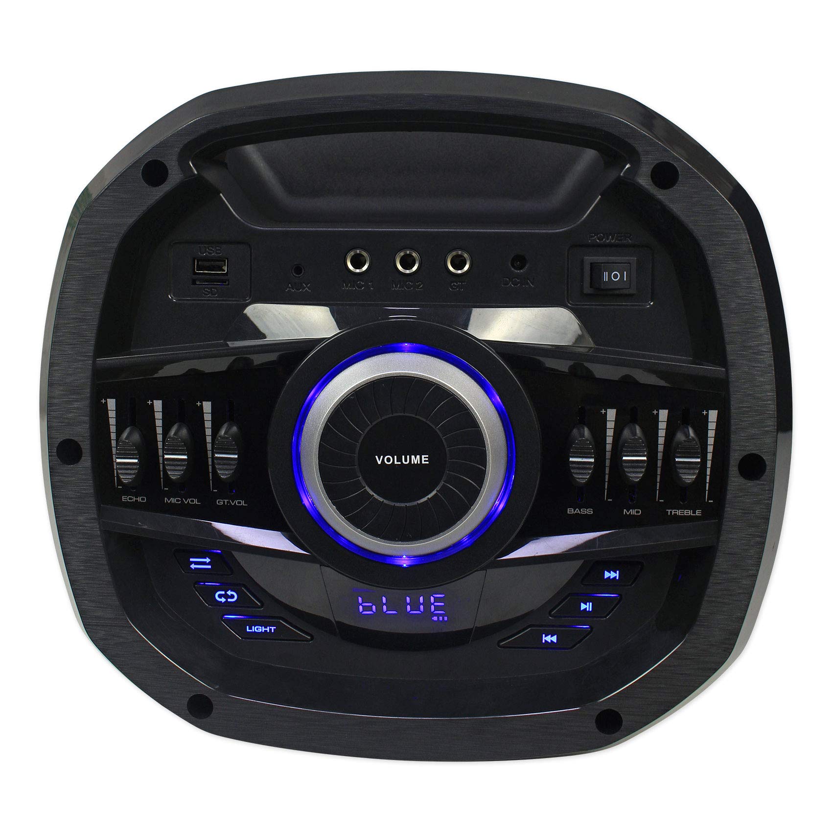 Rockville Go Party X10 Dual 10″ Battery Powered Bluetooth Speaker