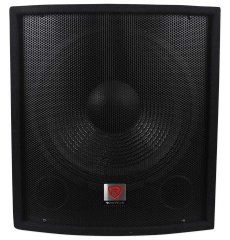 Rockville SBG1158 15″ Passive Pro DJ Subwoofer, 8 Ohm, MDF, Pole Mount