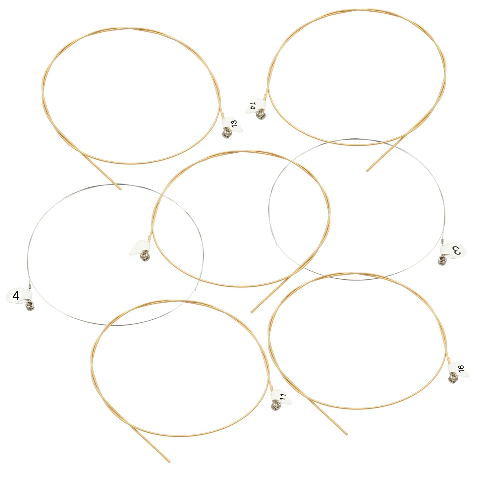 Bonsicoky 16 Harp Strings Set