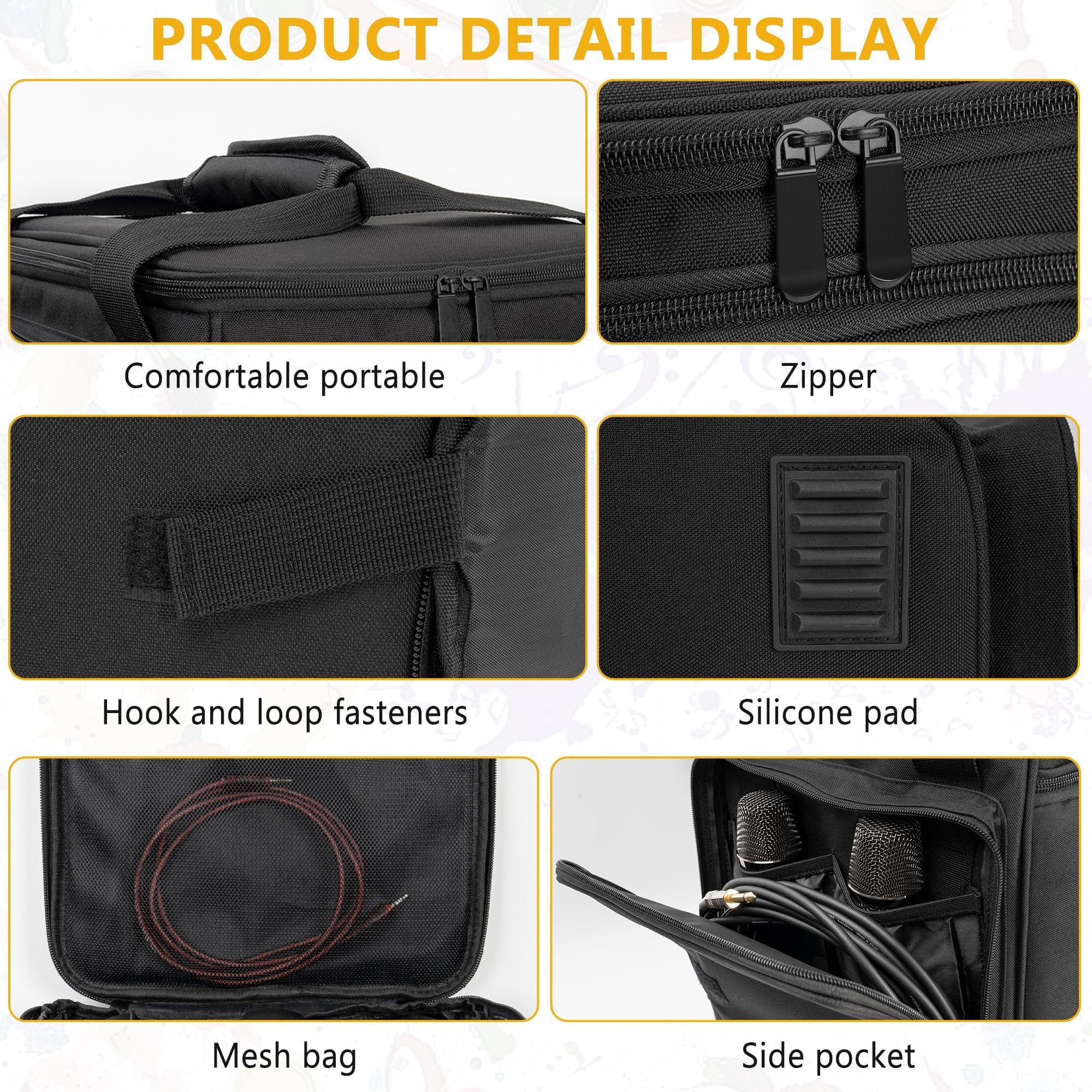 Speaker Travel Bag Carrying Case Fits for JBL Party Box Encore Essential