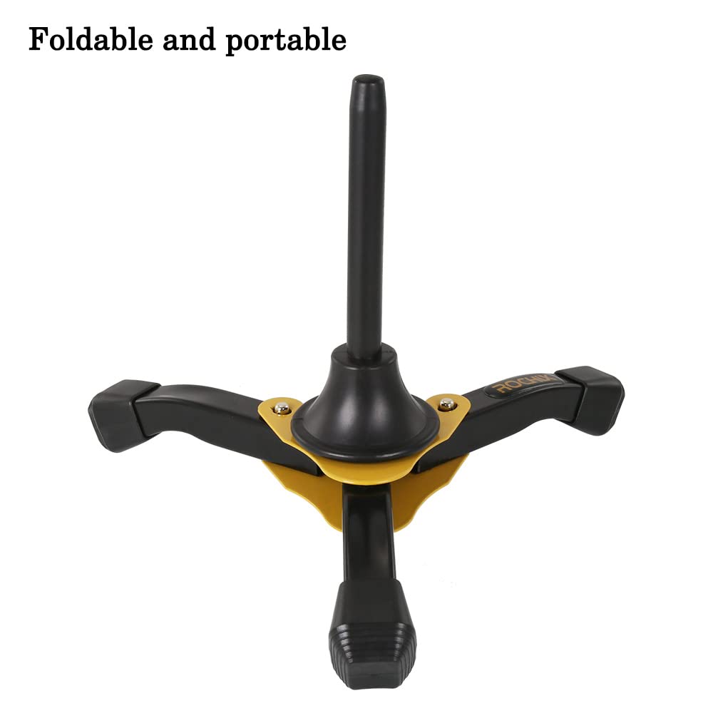 ROCHIX 1890 Foldable Portable Clarinet Stand/Flute Stand/Oboe Stand,Tripod Holder Stand