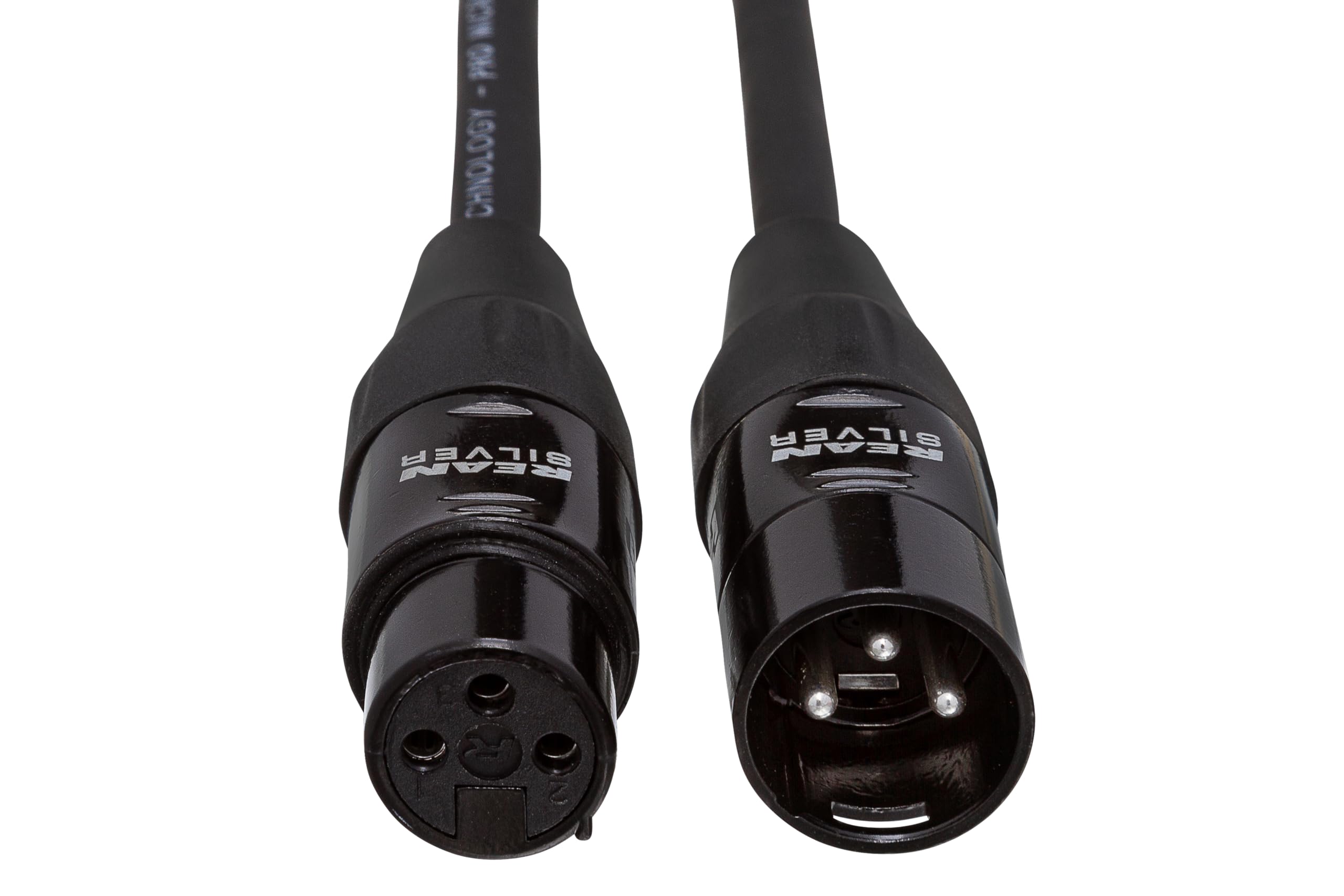 Hosa HMIC-015 Pro Microphone Cable, REAN XLR3F to XLR3 Meter, 15 Feet
