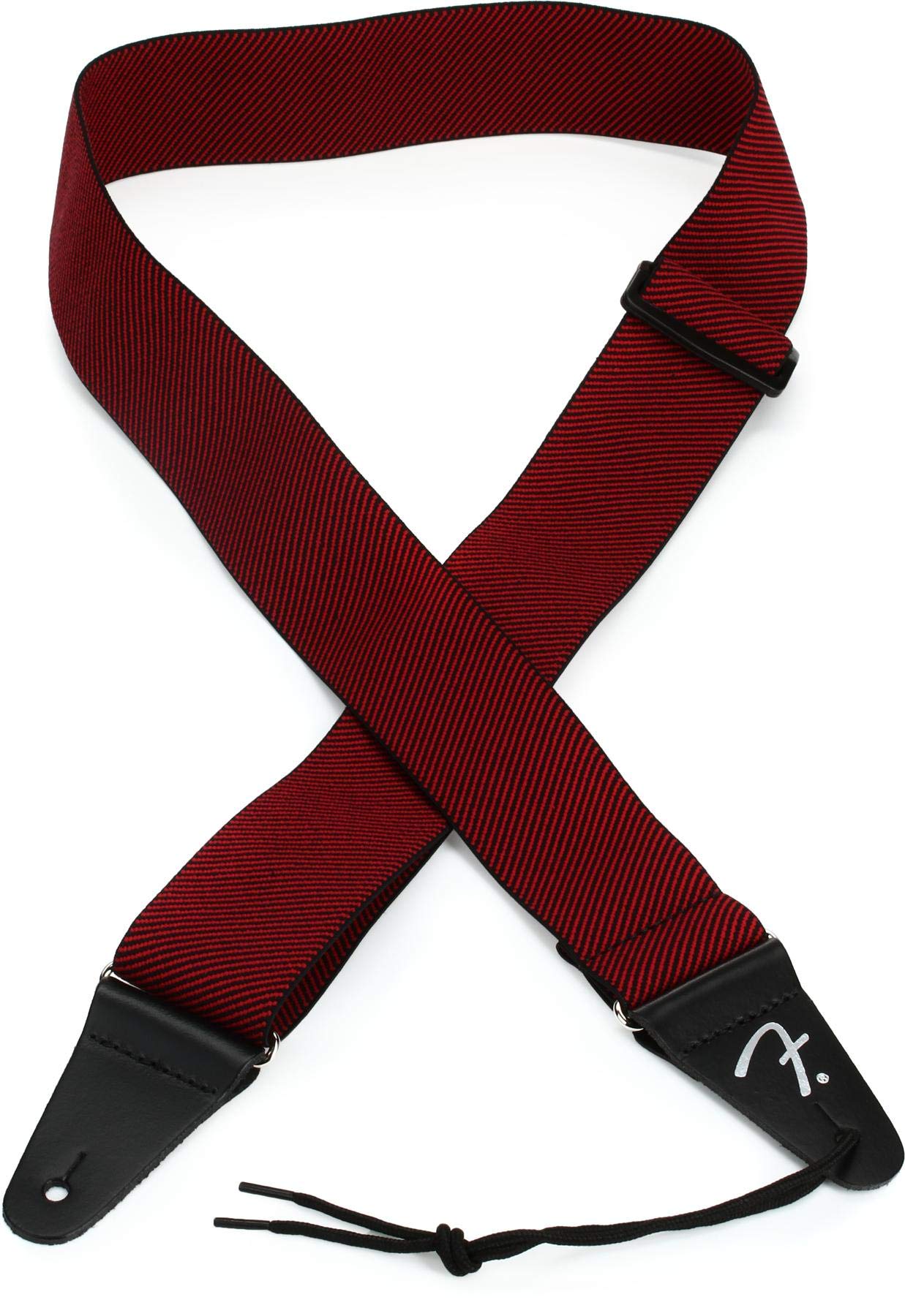 Fender 0990685002 WeighLess Tweed Guitar Strap, Guitar Accessories, 2in, Red Tweed