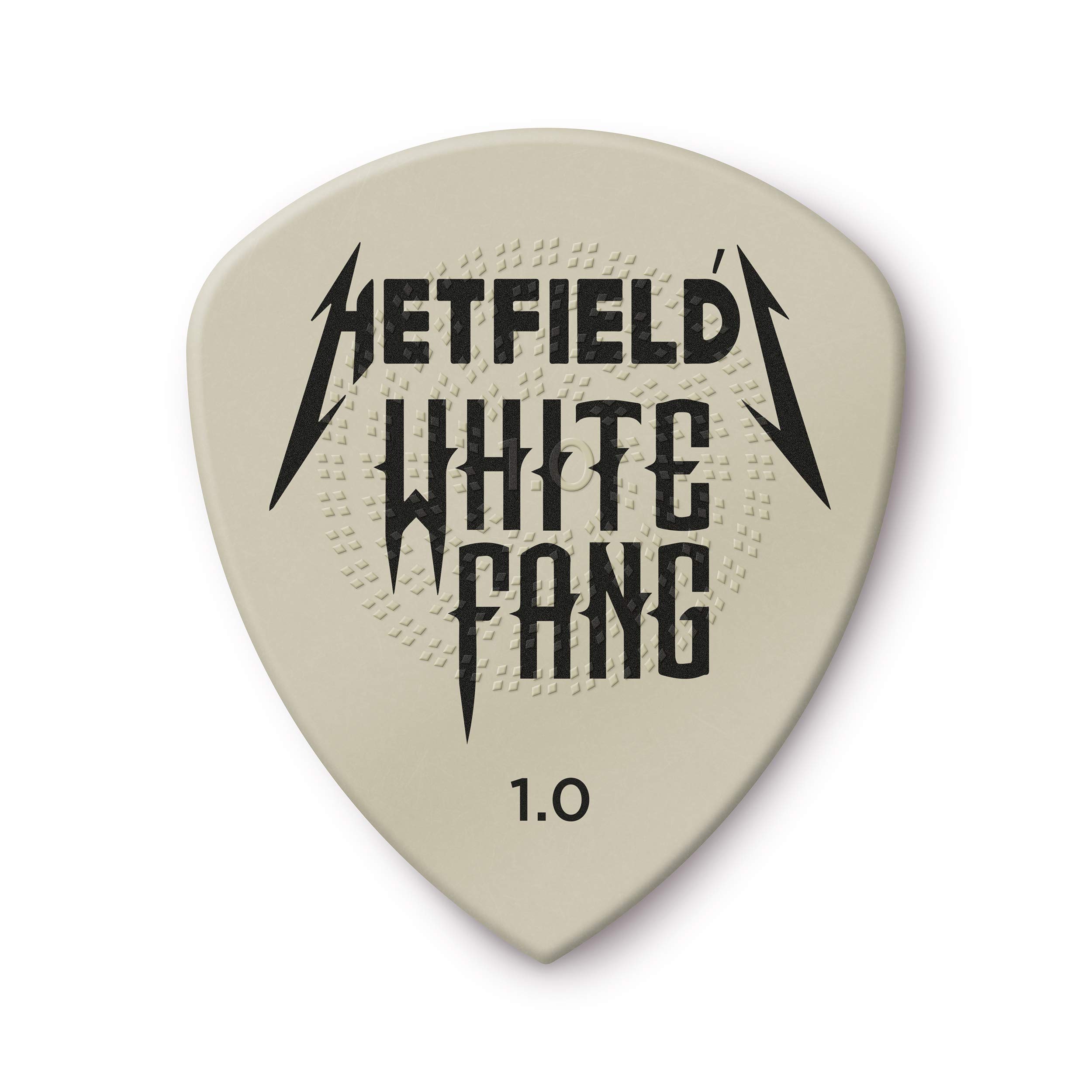 Jim Dunlop Hetfield’s White Fang™ Custom Flow® Pick 1.0MM – 6 Pack