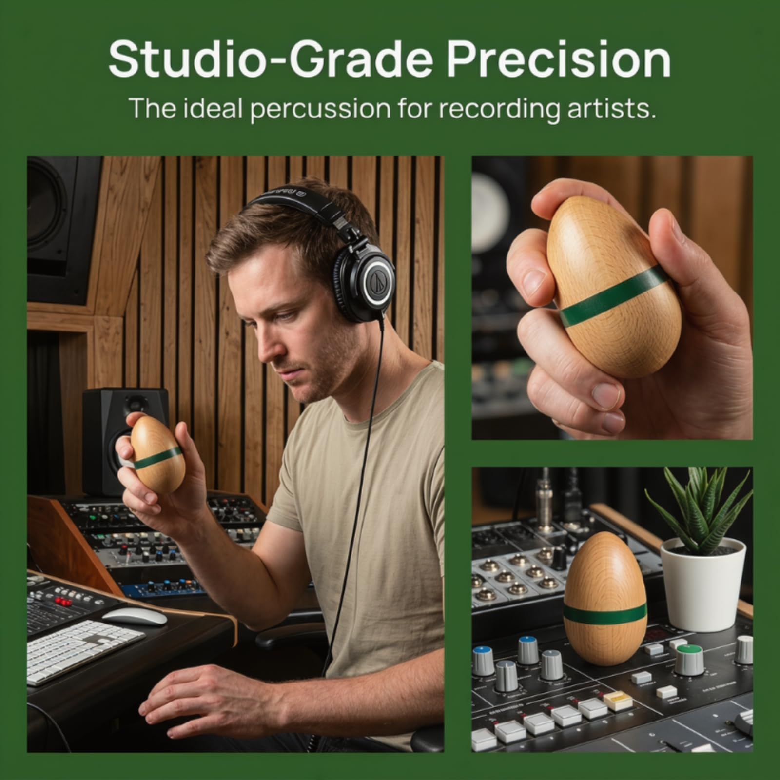 Ubblove Egg Shakers Musical Instruments: Hand Percussion Maracas for Adults