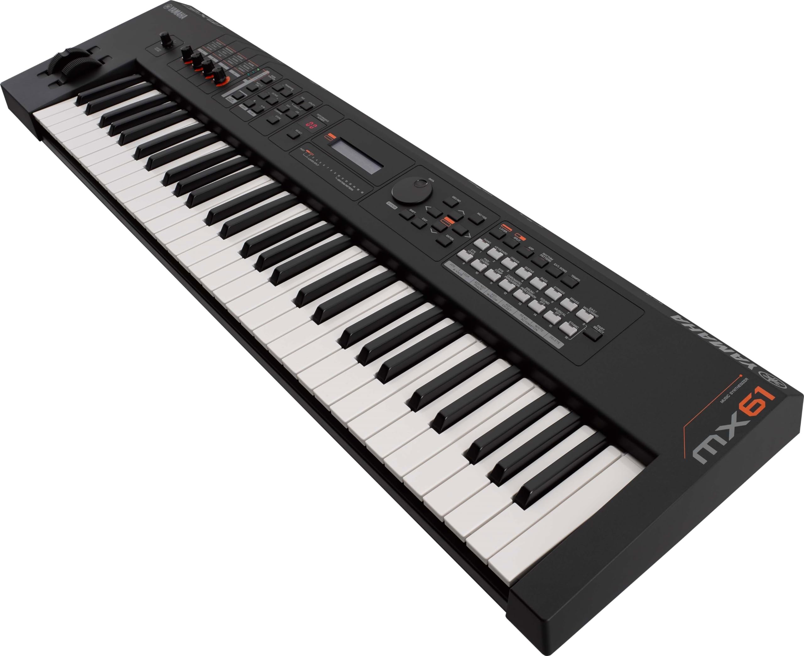 Yamaha MX61BK Music Production Synthesizer, 61-Key, Black