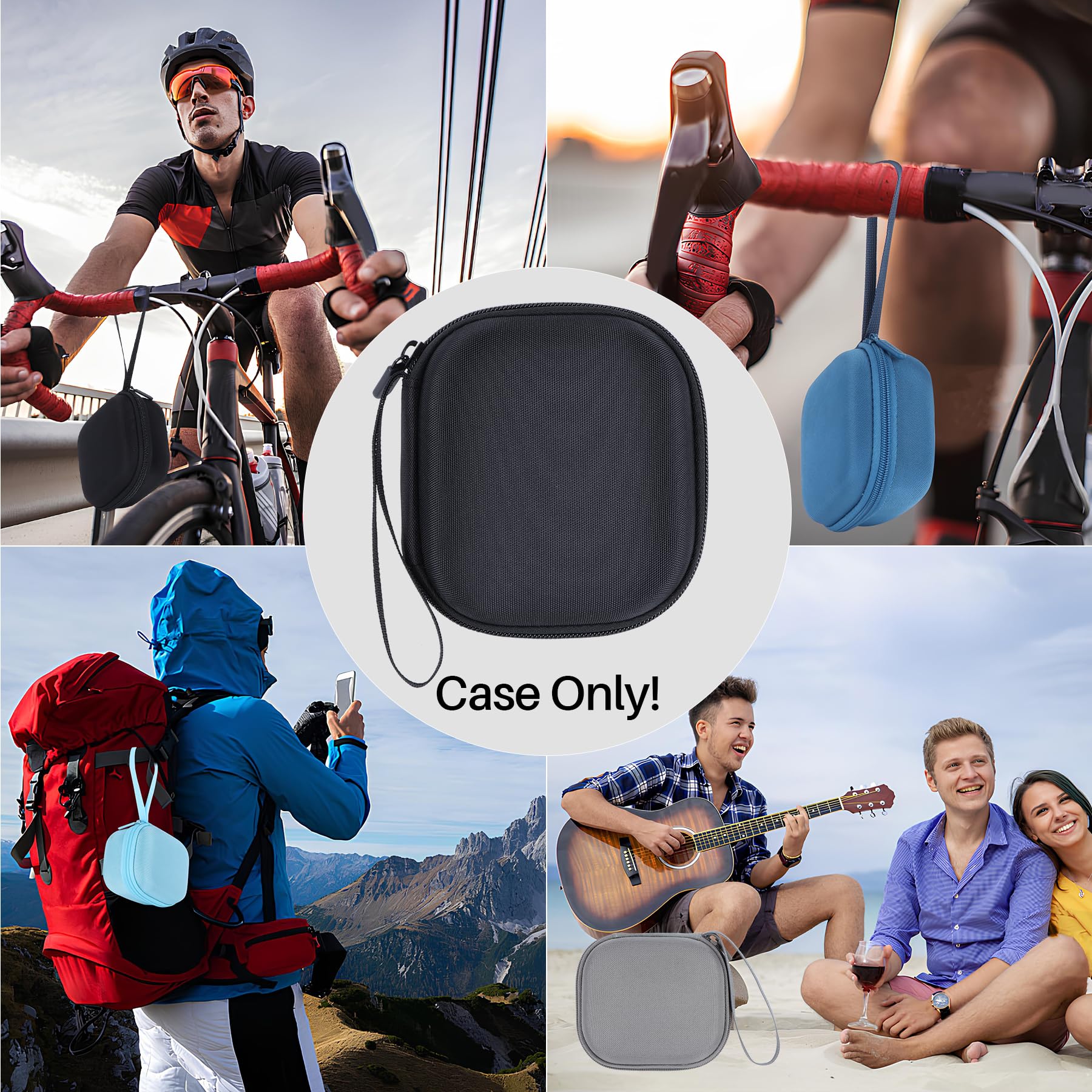 Lebakort Storage Case Compatible with Bose New SoundLink Micro 2nd Gen Speaker (Light Blue Case)