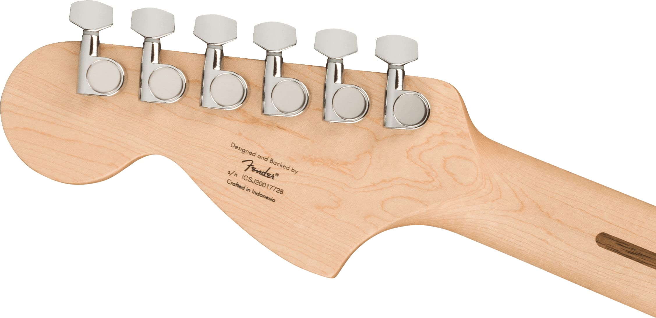 Fender Squier Affinity Series Stratocaster Electric Guitar, Olympic White, Laurel Fingerboard