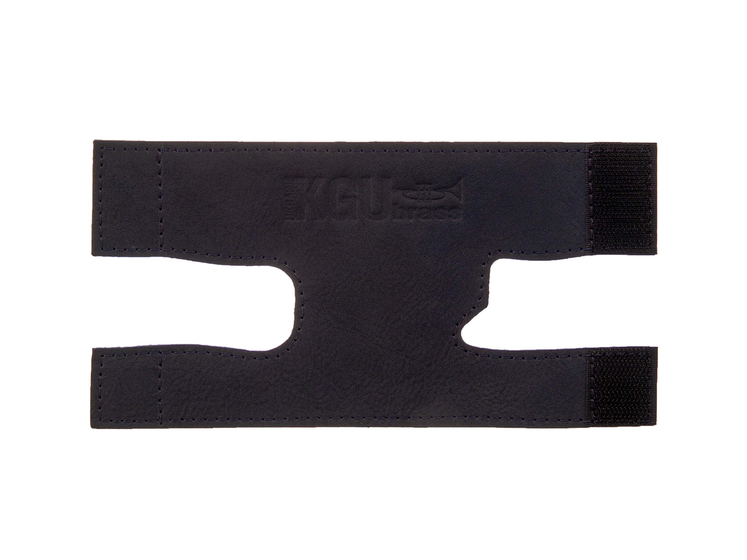 Trumpet valve guard by KGUBrass is the leather trumpet valve protector made of luxurious mild and thick material; use as protection from corrosion, scratches and stains (Blue)