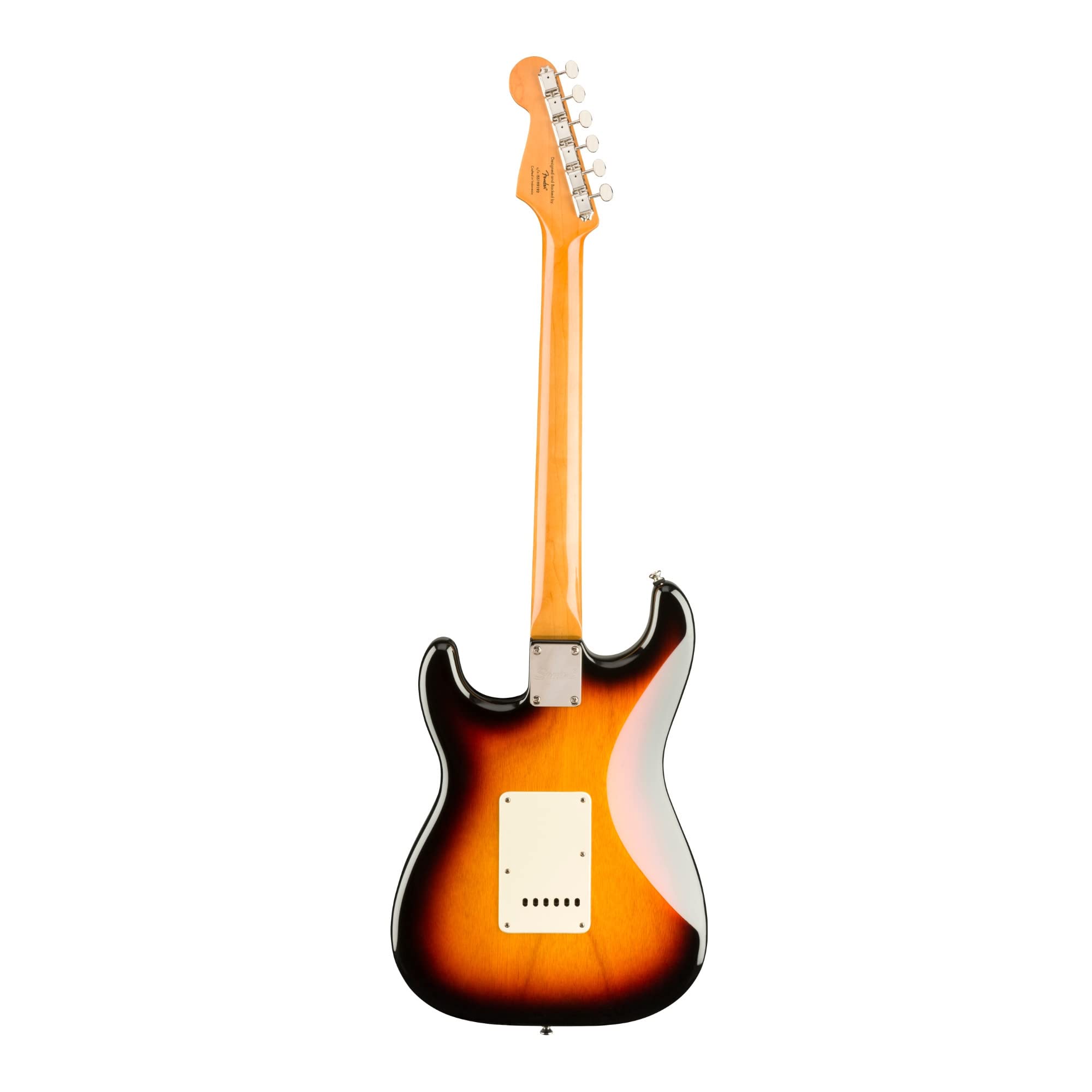 Fender 0374010500 Squier Classic Vibe 60s Stratocaster Electric Guitar, with 2-Year Warranty, 3-Color Sunburst, Laurel Fingerboard