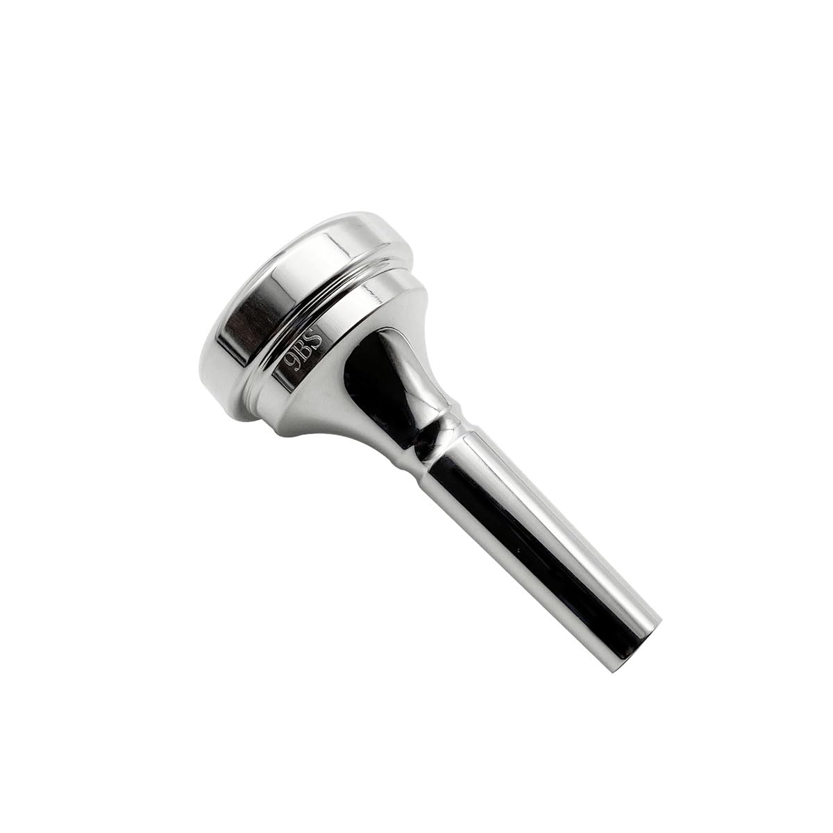 Missmore Silver Plated Trombone Mouthpiece 9BS Small Shank