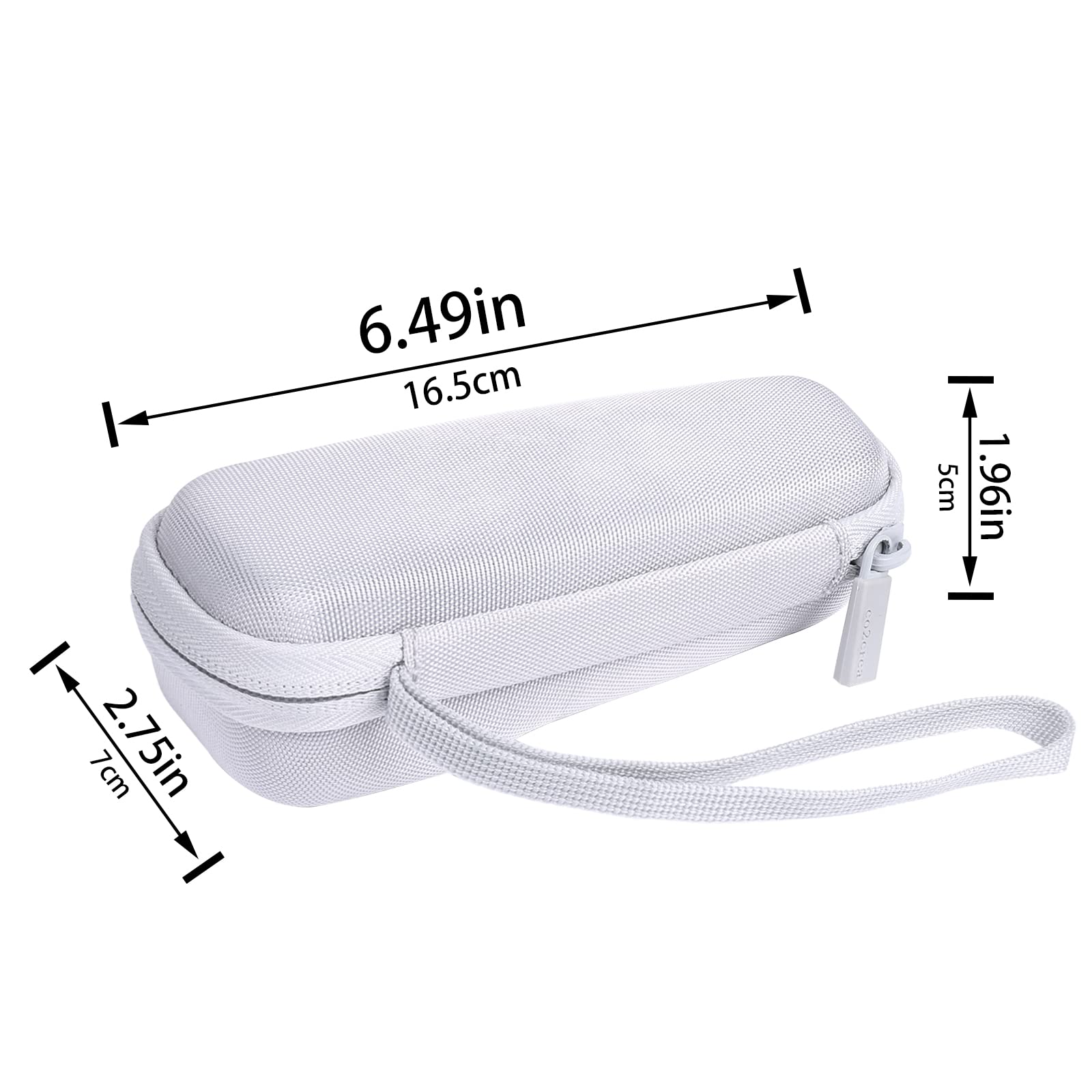 co2CREA for Zoom H1n H1 Digital Handy Recorder Hard Protective Case, White
