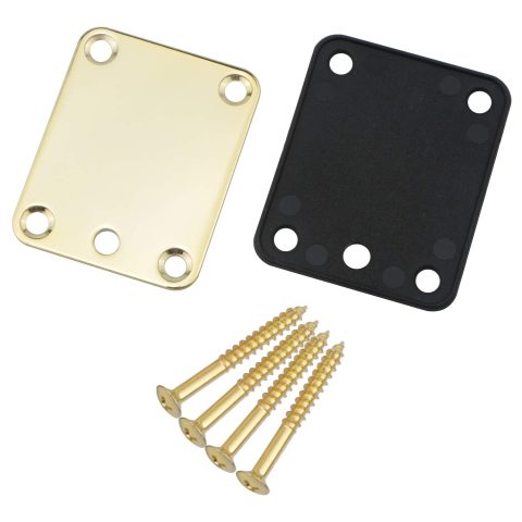 Swhmc 2 Pack Bass Guitar Neck Plate with Screws