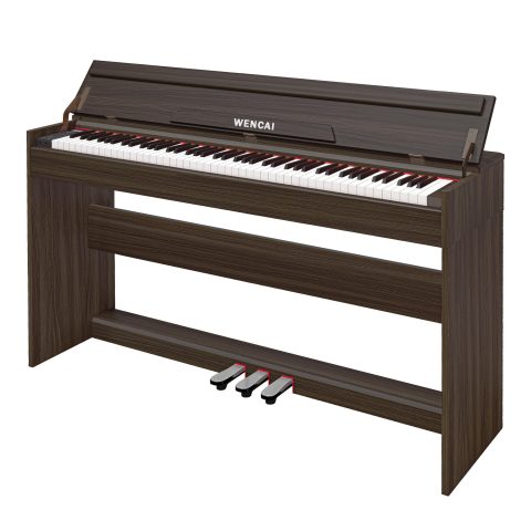 WENCAI 88 Key Digital Piano, Beige