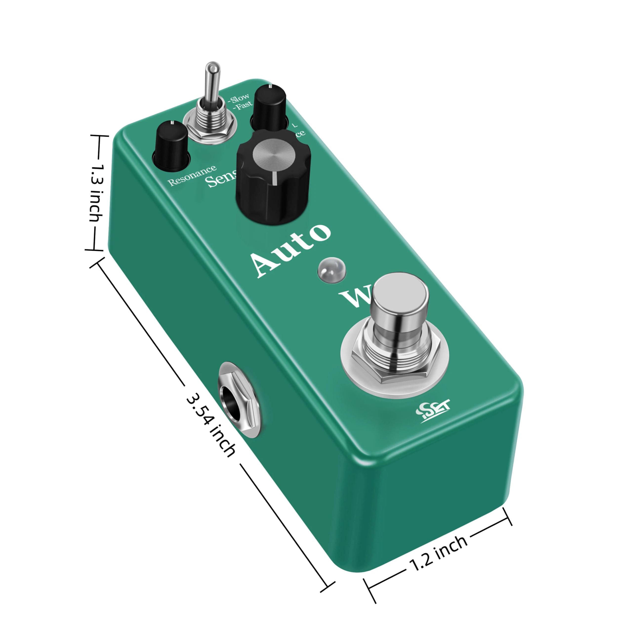 ISET Auto Wah Mini Guitar Effect Pedal With True Bypass