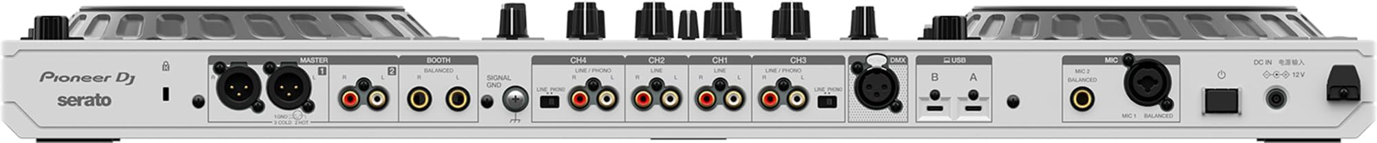 Pioneer DJ DDJ-FLX10 4-Channel Professional DJ Controller – White