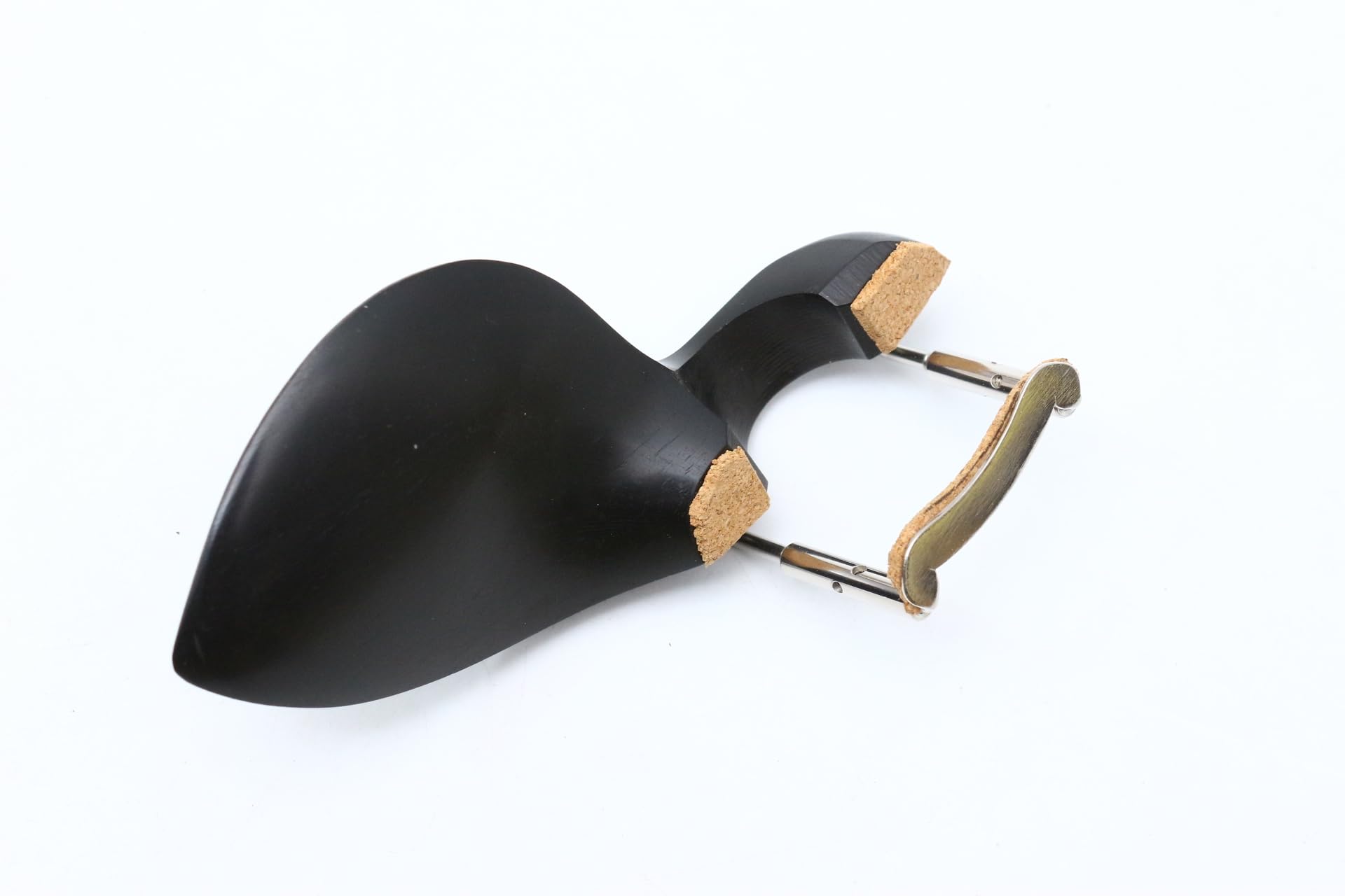 Yinfente Left Hand Violin Chin Rest 4/4 Full Size Ebony Wood With Chin Rest Clamp Fiddle Violin Bracket (left hand)