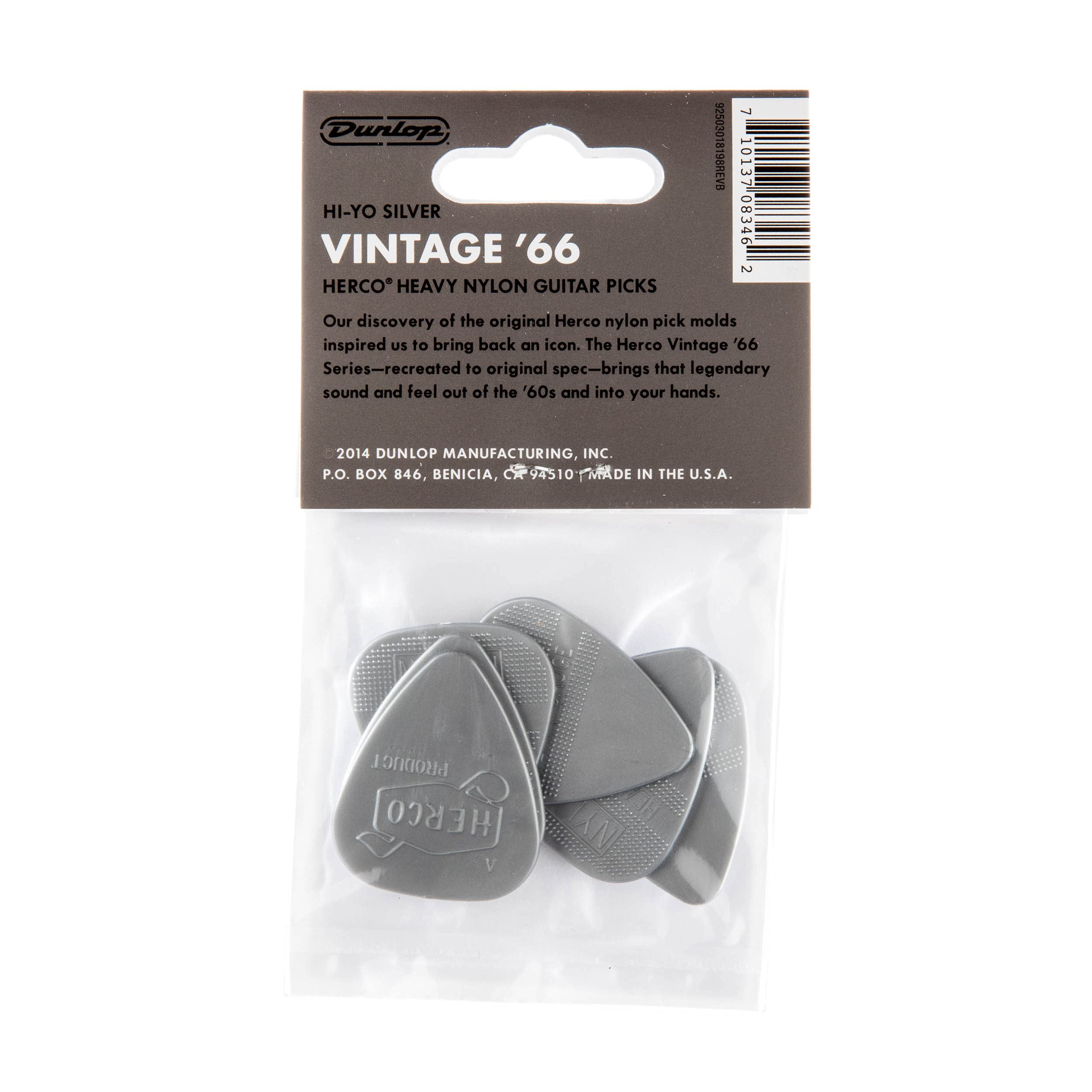 Herco® Vintage ’66 Pick Heavy – 6 Pack