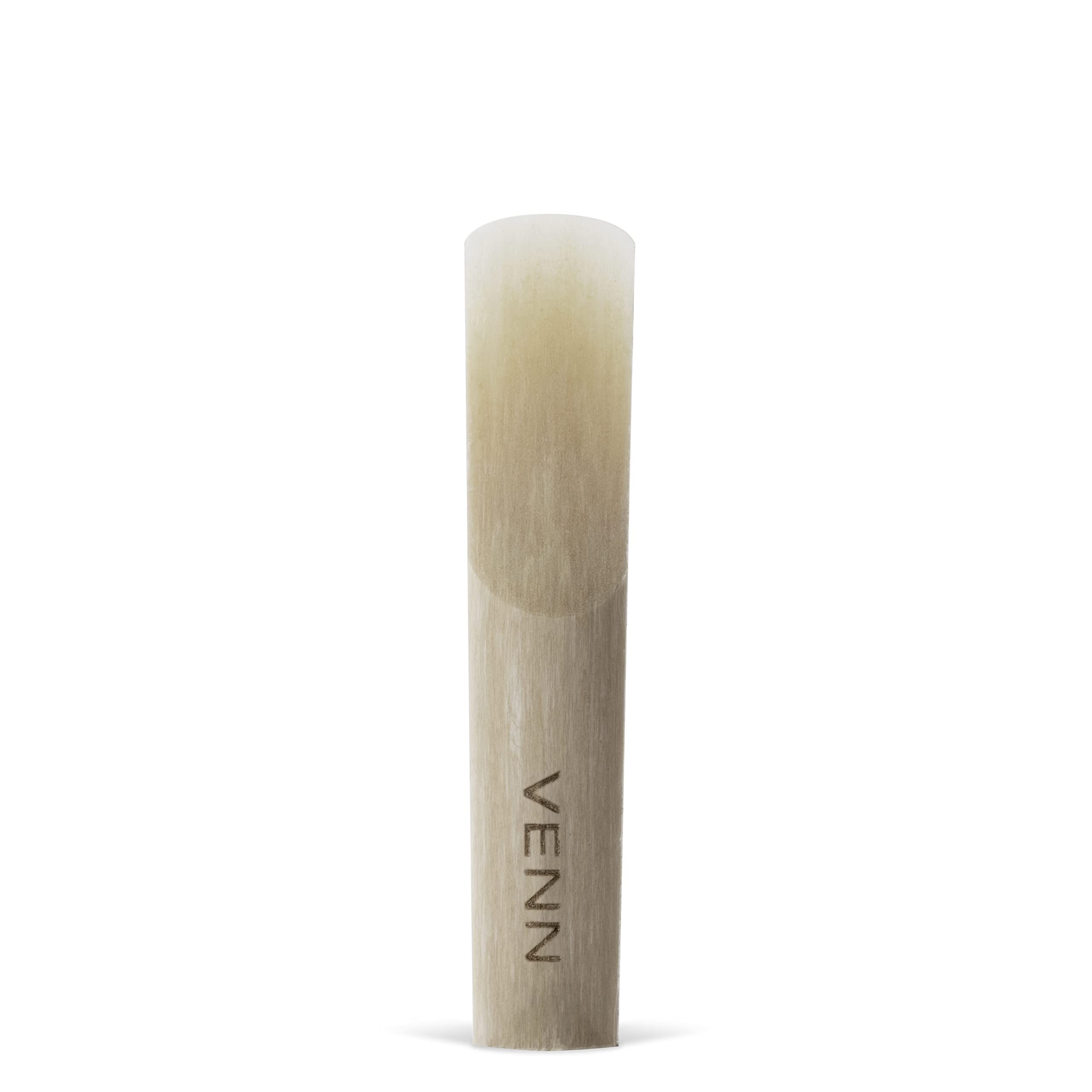 D’Addario VBB0120G2 VENN G2 Synthetic Clarinet Reeds – Bb Clarinet Reed with Advanced Synthetic Reed Construction of Polymer Fibers, Resin, Natural Cane – Strength 2.0
