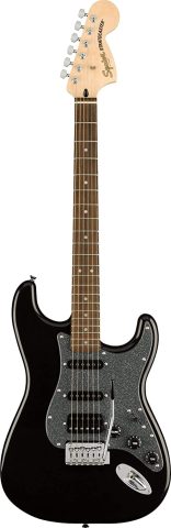 Fender Affinity Series HSS Stratocaster with Laurel FB – Metallic Black