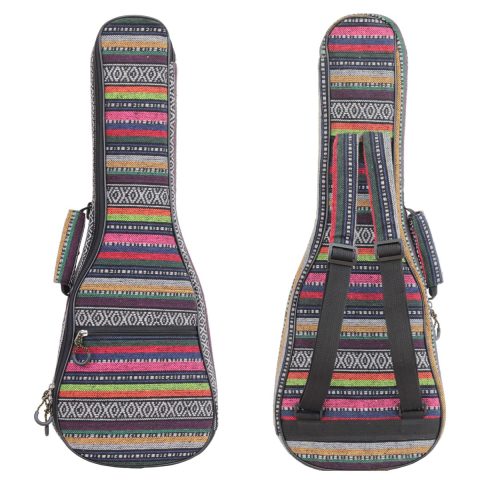 MUINS Ukulele Case,21 Soprano Ukelele Uke Bag soft and Thicker Pad
