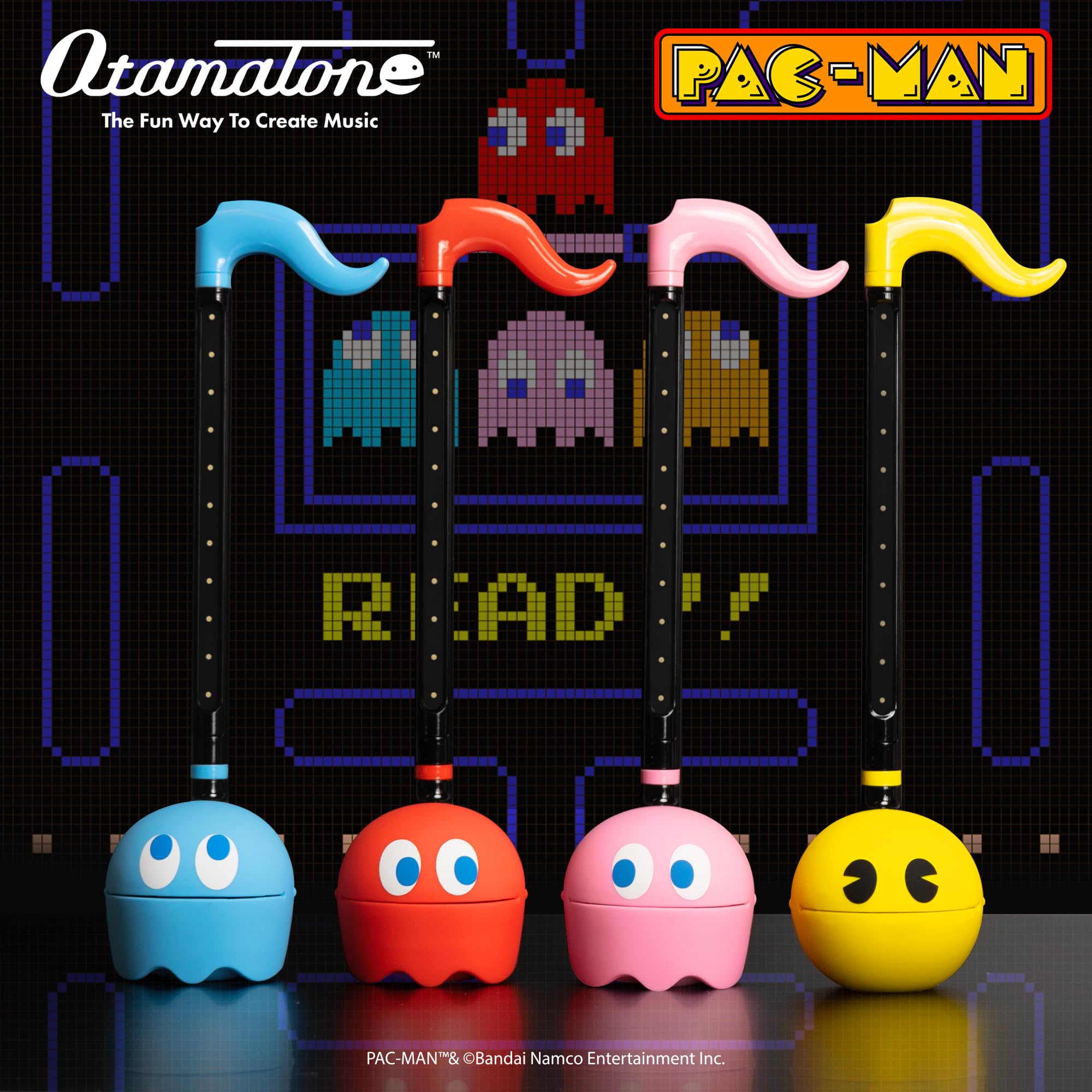 Otamatone PAC-MAN Japanese Electronic Synthesizer Musical Instrument Toy