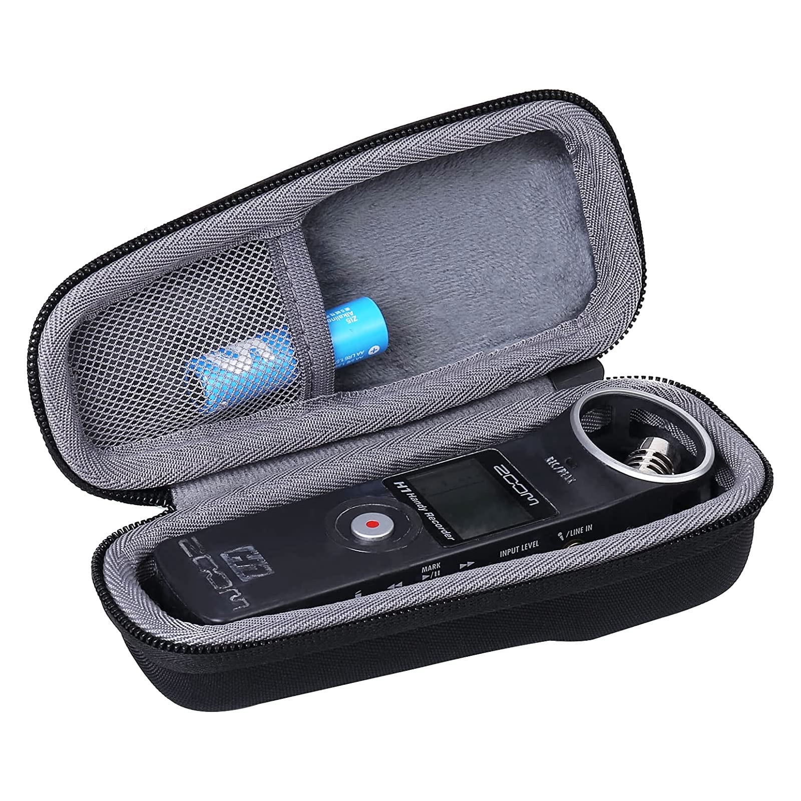 co2CREA for Zoom H1n H1 Digital Handy Recorder Hard Protective Case, Black