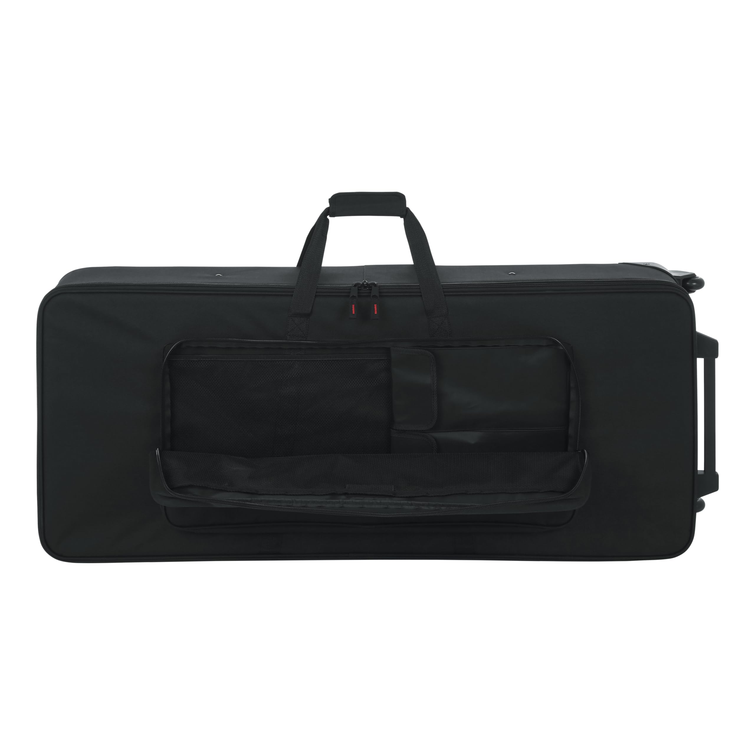 Gator Cases Lightweight Case with Retractable Pull Handle and Wheels Fits Standard 49 Note Keyboards and Electric Pianos, (GK-49)