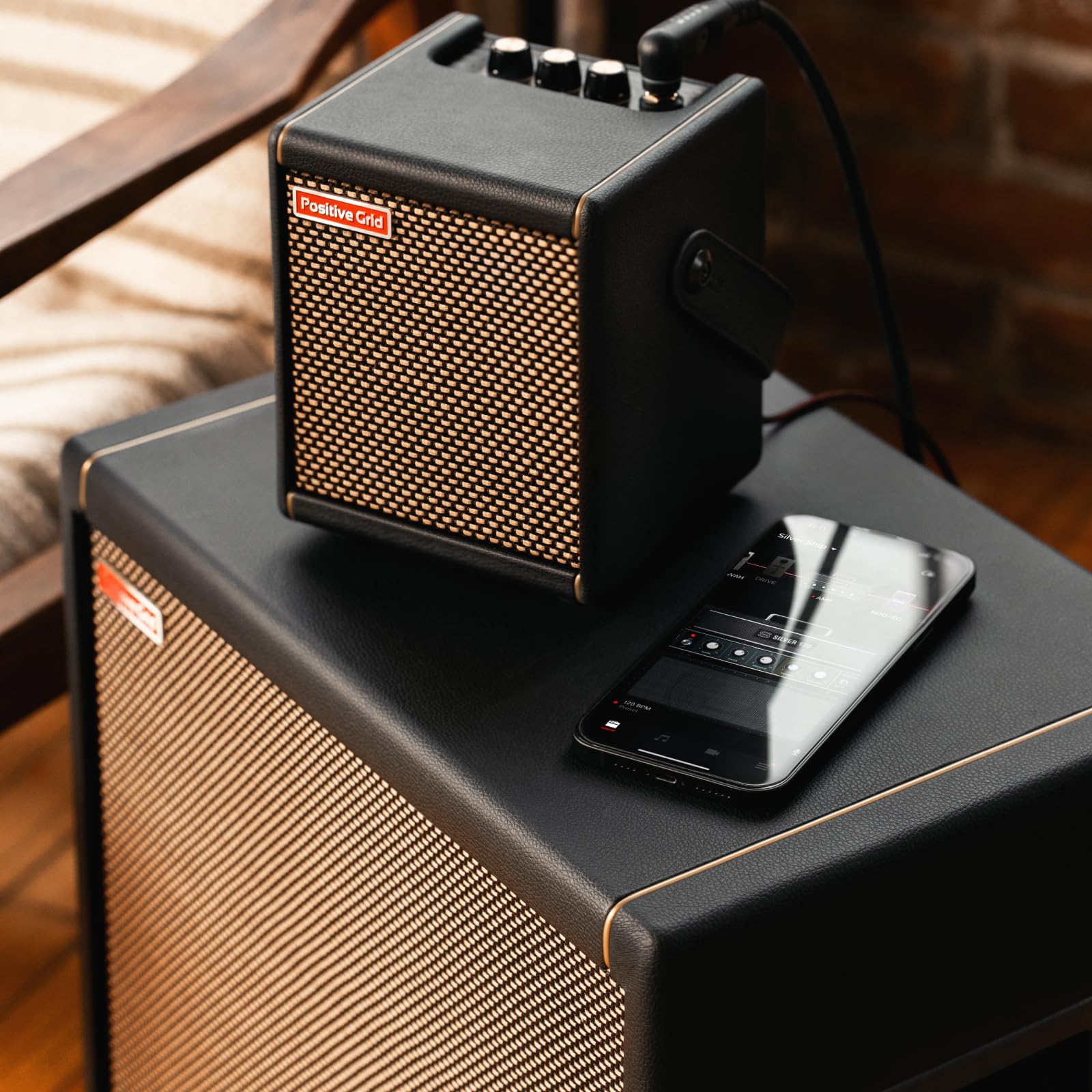 Positive Grid Spark CAB Powered FRFR Speaker Cabinet for Amps & Modelers