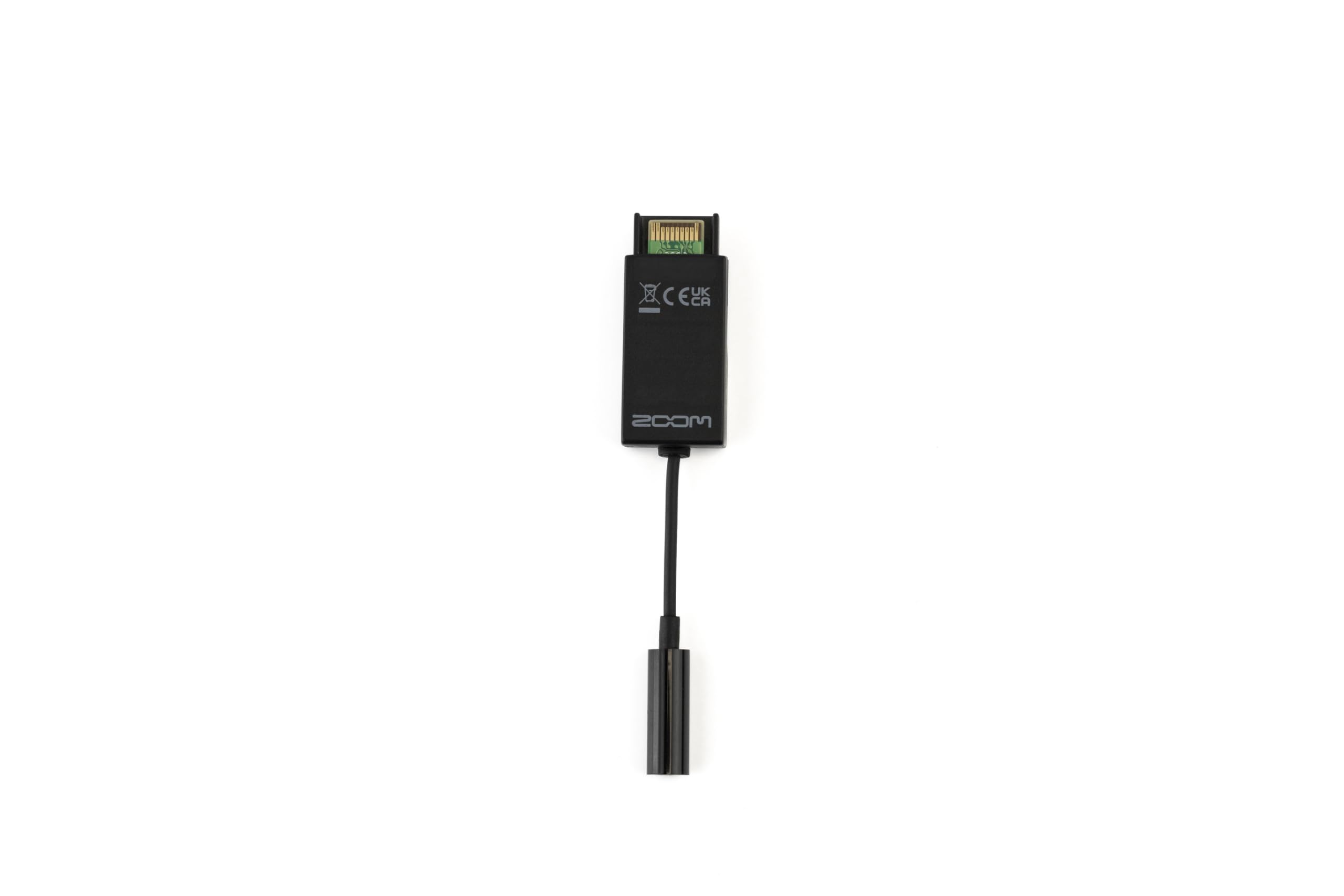 Zoom TCA-1 Timecode Adapter for Filmmakers, Compatible with H6studio, H5studio, H6essential, H4essential, H2essential & F3, Precision TCXO Generator with 3.5mm TRS I/O