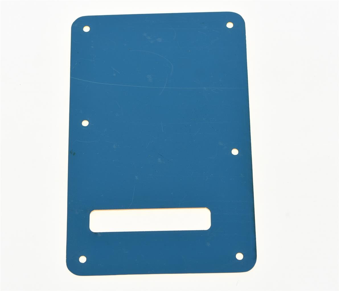 KAISH ST/Strat Style Standard Guitar Back Plate ST Tremolo Trem Cover for USA Strat/Stratocaster Gold Mirror 1 Ply