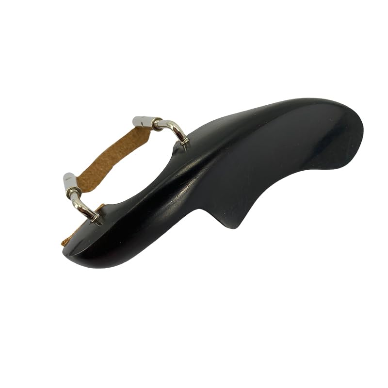 Violin Chin Rest 4/4 Full Size Ebony Wood Violin Bracket With Chin rest Clamp Fiddle