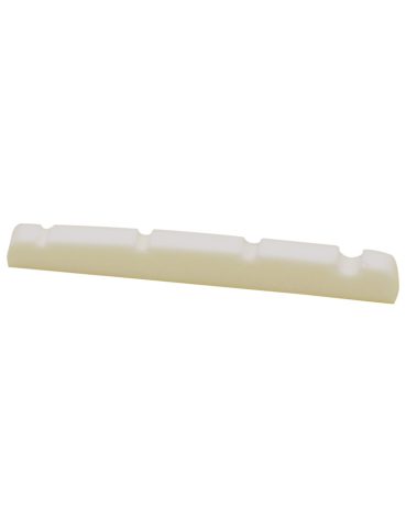 Metallor Cattle Bone Bass Nut 4 String Pre-Slotted Top Nut 42mm x 5mm x 3mm