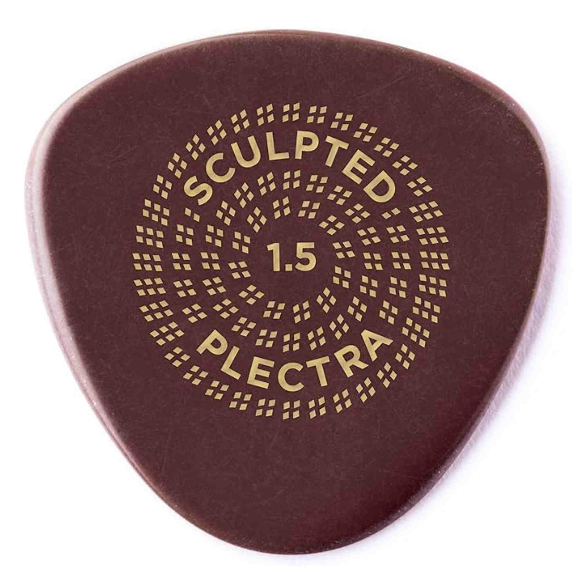 Jim Dunlop Primetone® Semi Round Smooth Pick 1.5MM – 12 Pack
