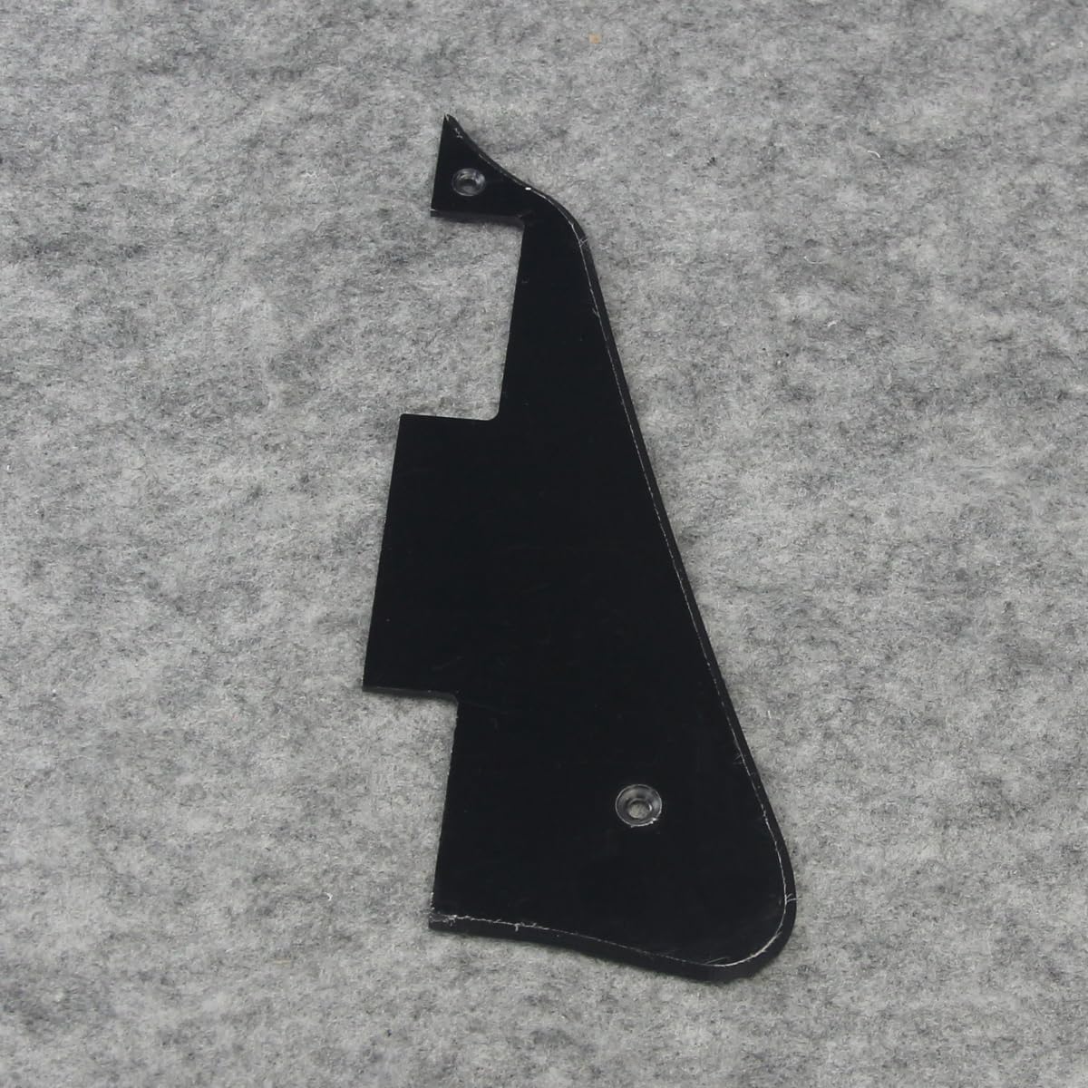 FLEOR 1Ply Black Pickguard Back Plate Screws Set & Switch Ring & Bracket Fit LP Style Guitar Pickguard Replacement