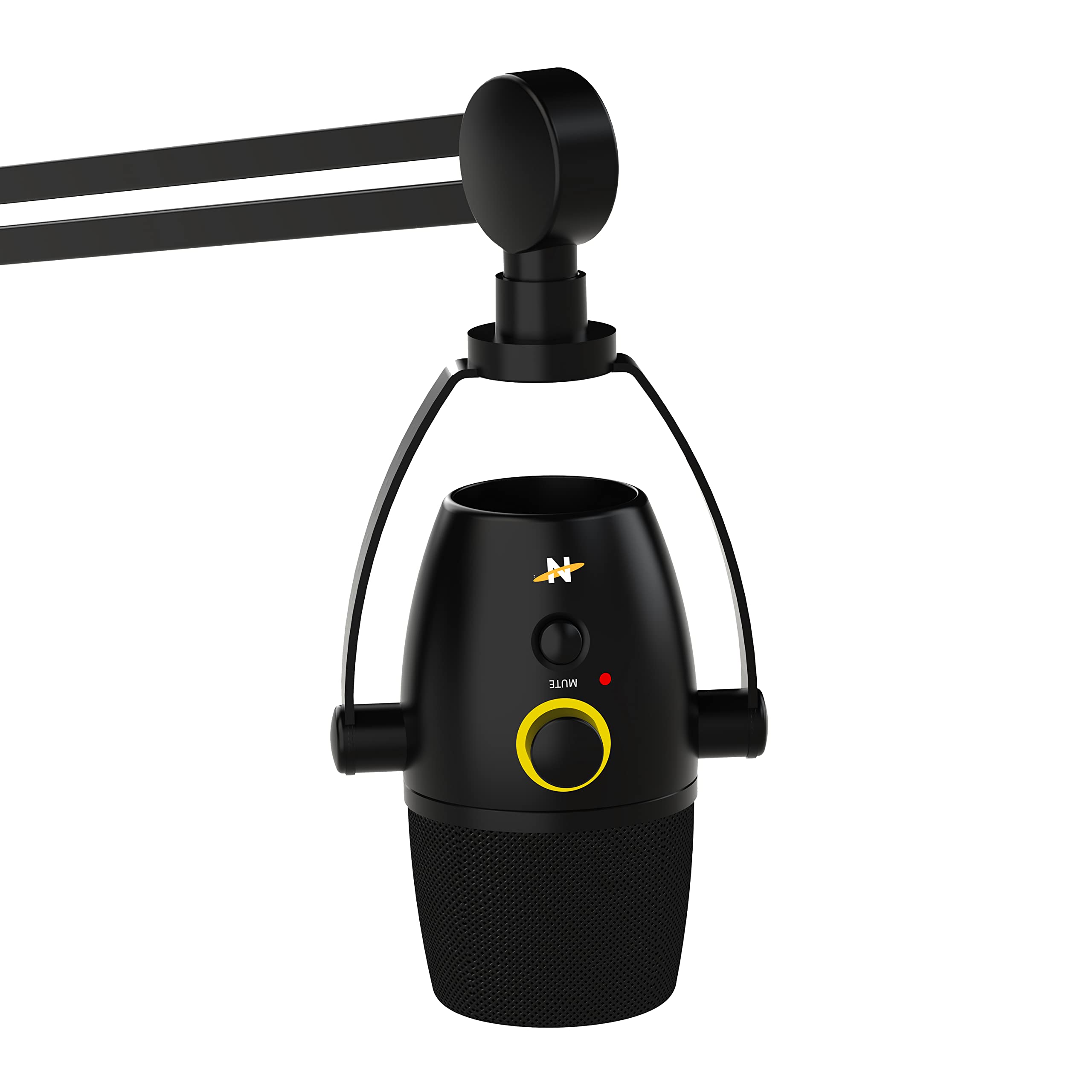 NEAT Microphones Neat Bumblebee II – Professional Cardioid Directional USB Condenser Microphone with 24 bit/96 kHz Digital Audio for Recording, Streaming, Podcasting, and Gaming – Black