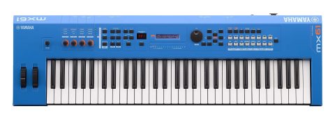 Yamaha MX61 Music Production Synthesizer, Blue