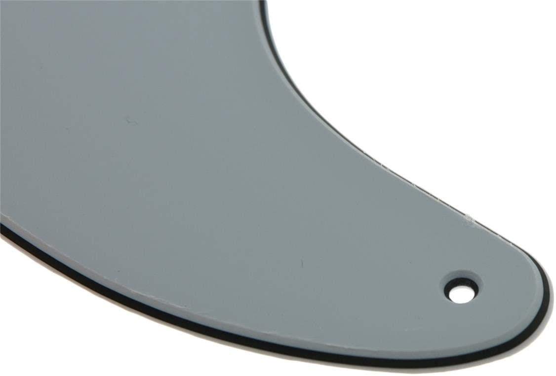 Dopro 8 Hole Tele Guitar Pickguard Scratch Plate for USA/Mexican FD Telecaster White 3 Ply