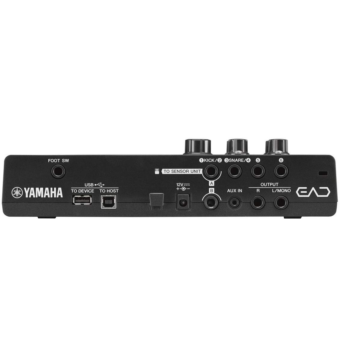 Yamaha EAD10 Electronic-Acoustic Drum Module with Stereo Microphone and Trigger,Black