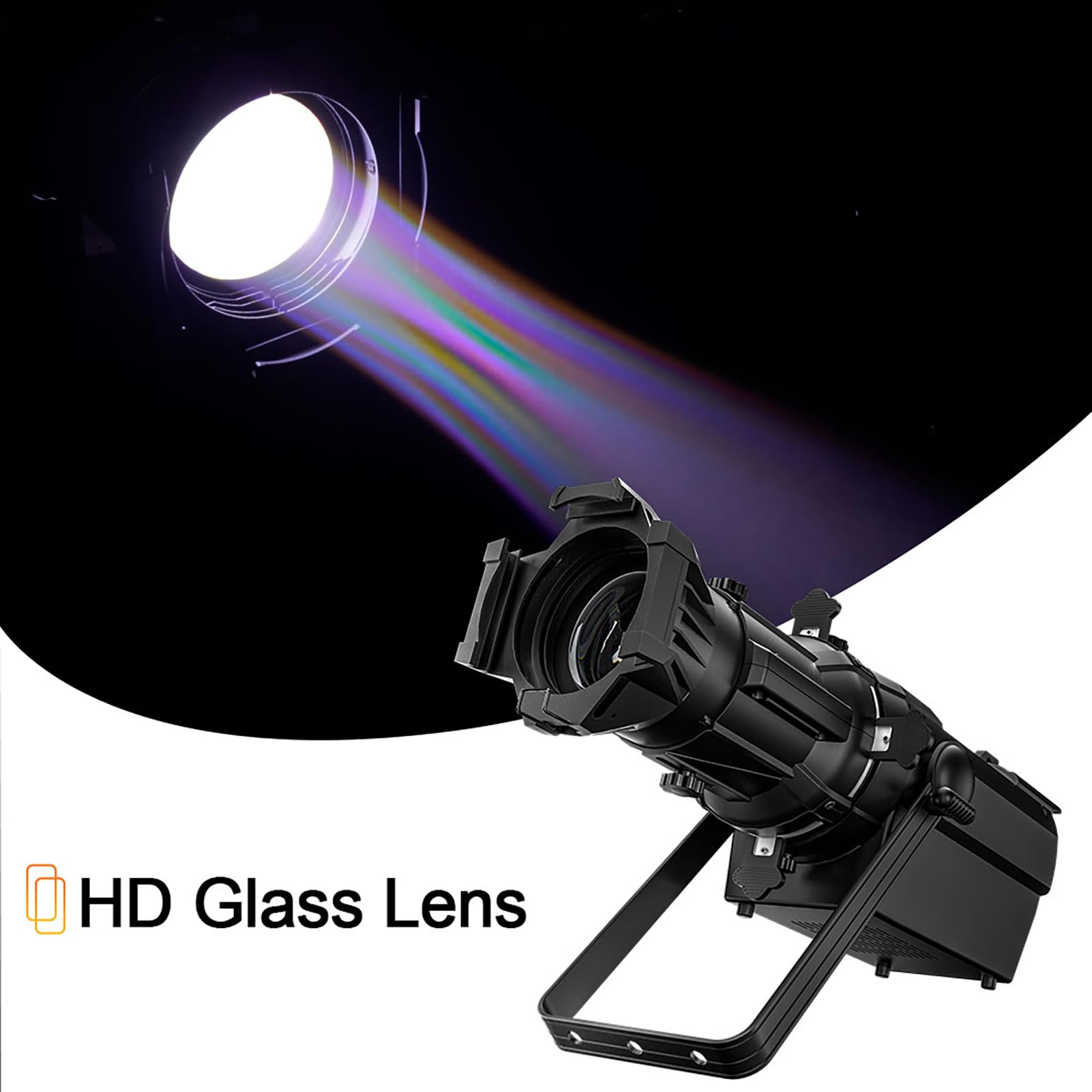 SHEHDS LEKO Profile Stage Spotlights LED 250W Cool White+Warm White