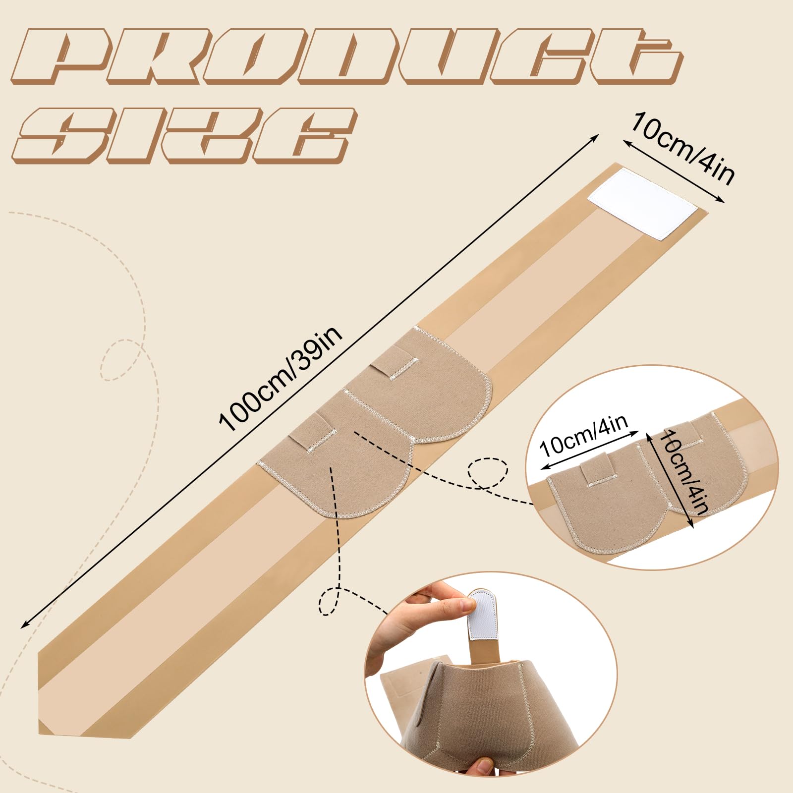 AceOrbit 1 Pack Mic Belt, Big Pouch for Theatre & Fitness Instructors